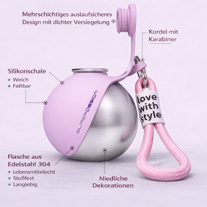 PawSip™ Napf mit integrierter Trinkflasche für Hunde